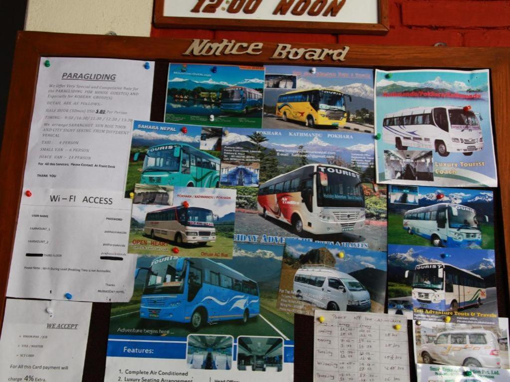 Fairmount Hotel Pokhara Ngoại thất bức ảnh
